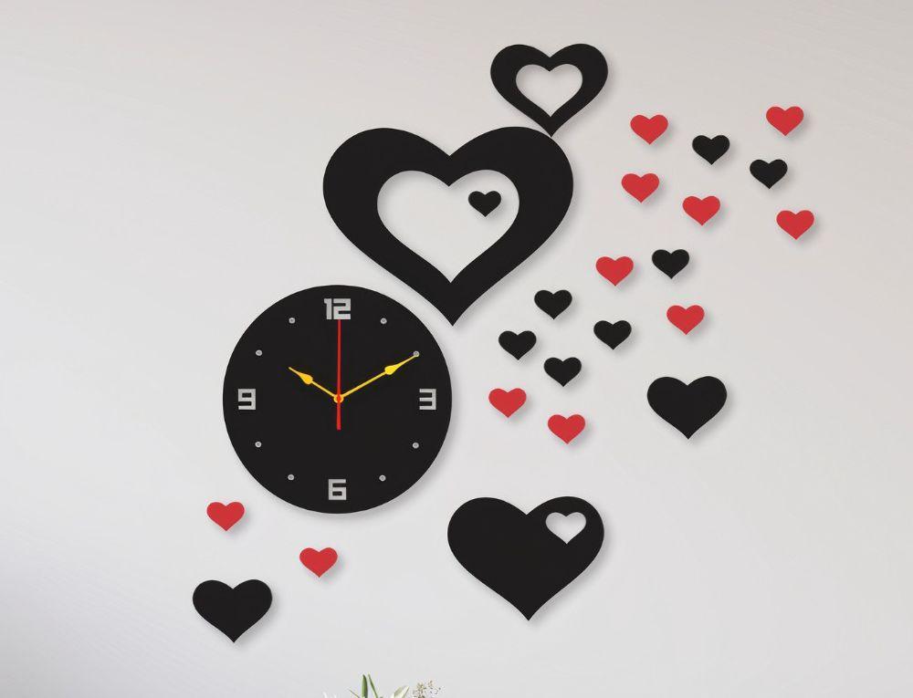 Heart Wall Clock