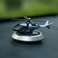 Silver Helicopter Aroma Diffuser with Refill Perfume