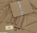 Royal Swiss Light Brown Wash & Wear Suit Fabric for Men