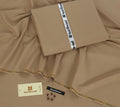 Royal Swiss Light Brown Wash & Wear Suit Fabric for Men